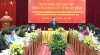 Phó Chủ tịch Quốc hội Nguyễn Khắc Định phát biểu kết luận buổi làm việc.