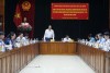 Phó Chủ tịch HĐND tỉnh Hoàng Văn Thạch phát biểu kết luận buổi giám sát.