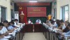 Hội nghị giao ban giữa Thường trực HĐND huyện Hạ Lang với Thường trực HĐND các xã, thị trấn.