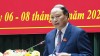 Phó Chủ tịch UBND tỉnh Hoàng Văn Thạch phát biểu tại kỳ họp