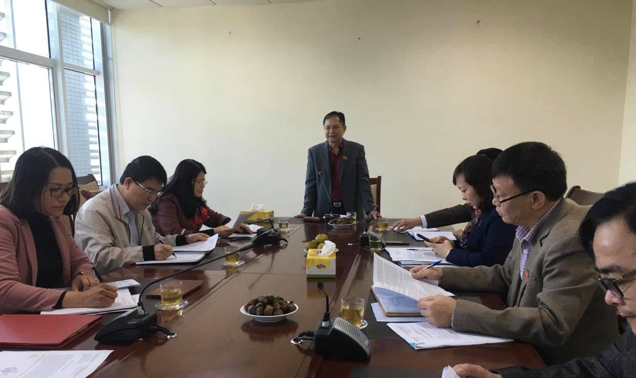 Đ/c Đàm Viết Hà , Phó Chủ tịch HĐND tỉnh phát biểu tại buổi làm việc với sở Tài chính                            việc