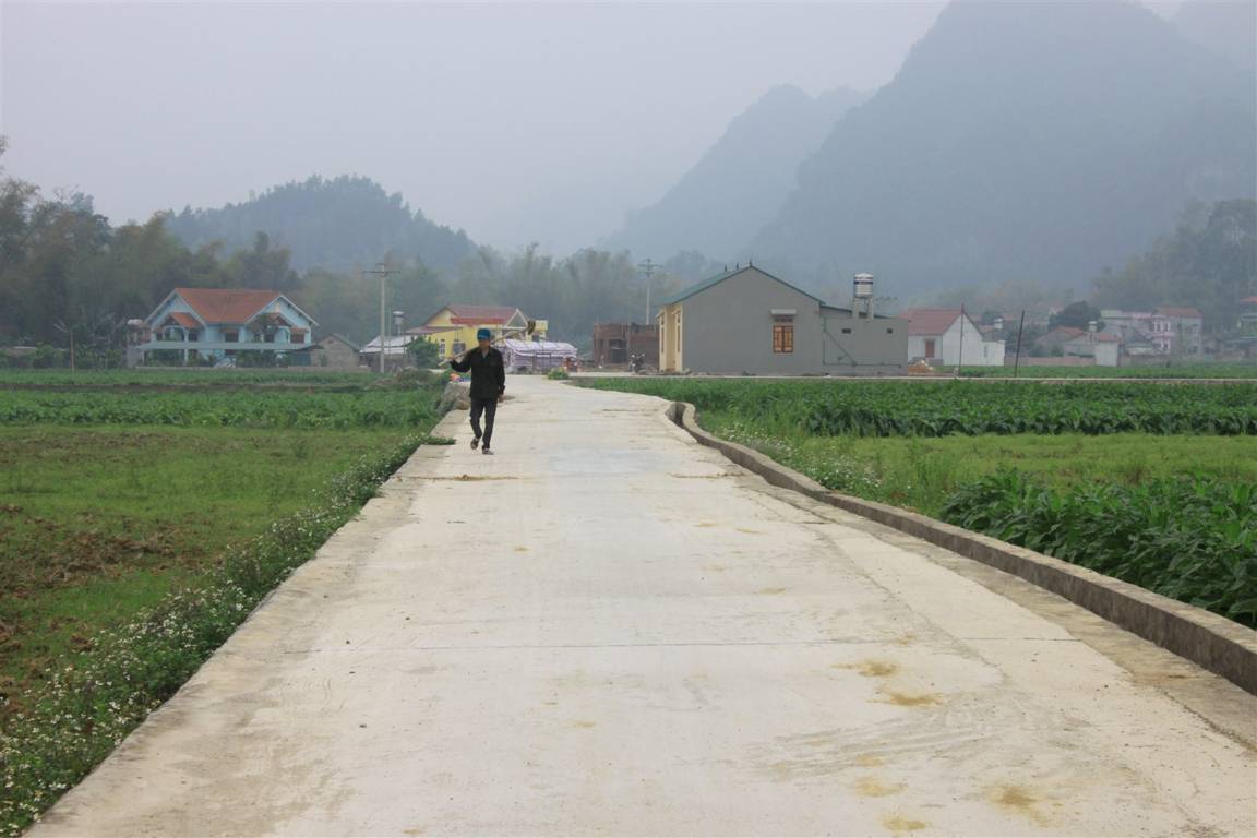 Đường giao thông nông thôn xã Hồng Việt (Hoà An)