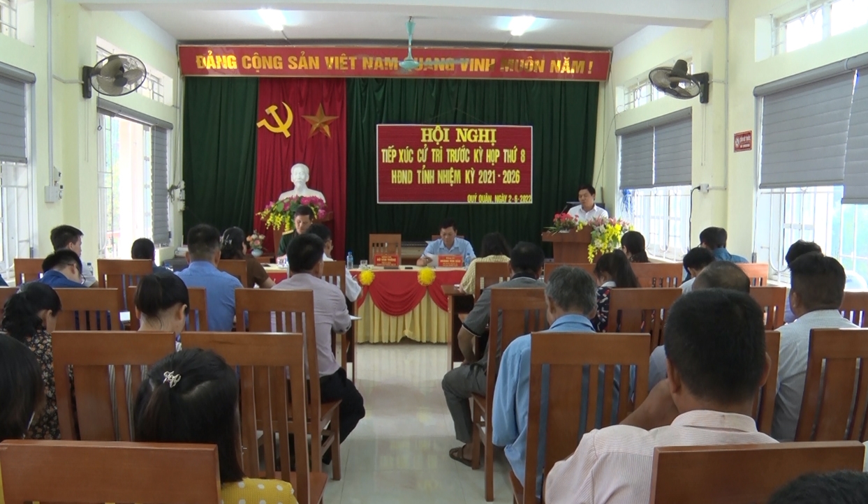 Hội nghị TXCT tại xã Quý Quân, huyện Hà Quảng