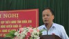 Phó Chủ tịch HĐND tỉnh Nông Thanh Tùng phát biểu tại Hội nghị TXCT xã Hoàng Tung