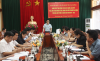 Trưởng Ban Văn hóa - Xã hội HĐND tỉnh Nông Hải Lưu phát biểu kết luận buổi giám sát.