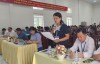 Cử tri huyện Trùng Khánh phát biểu ý kiến